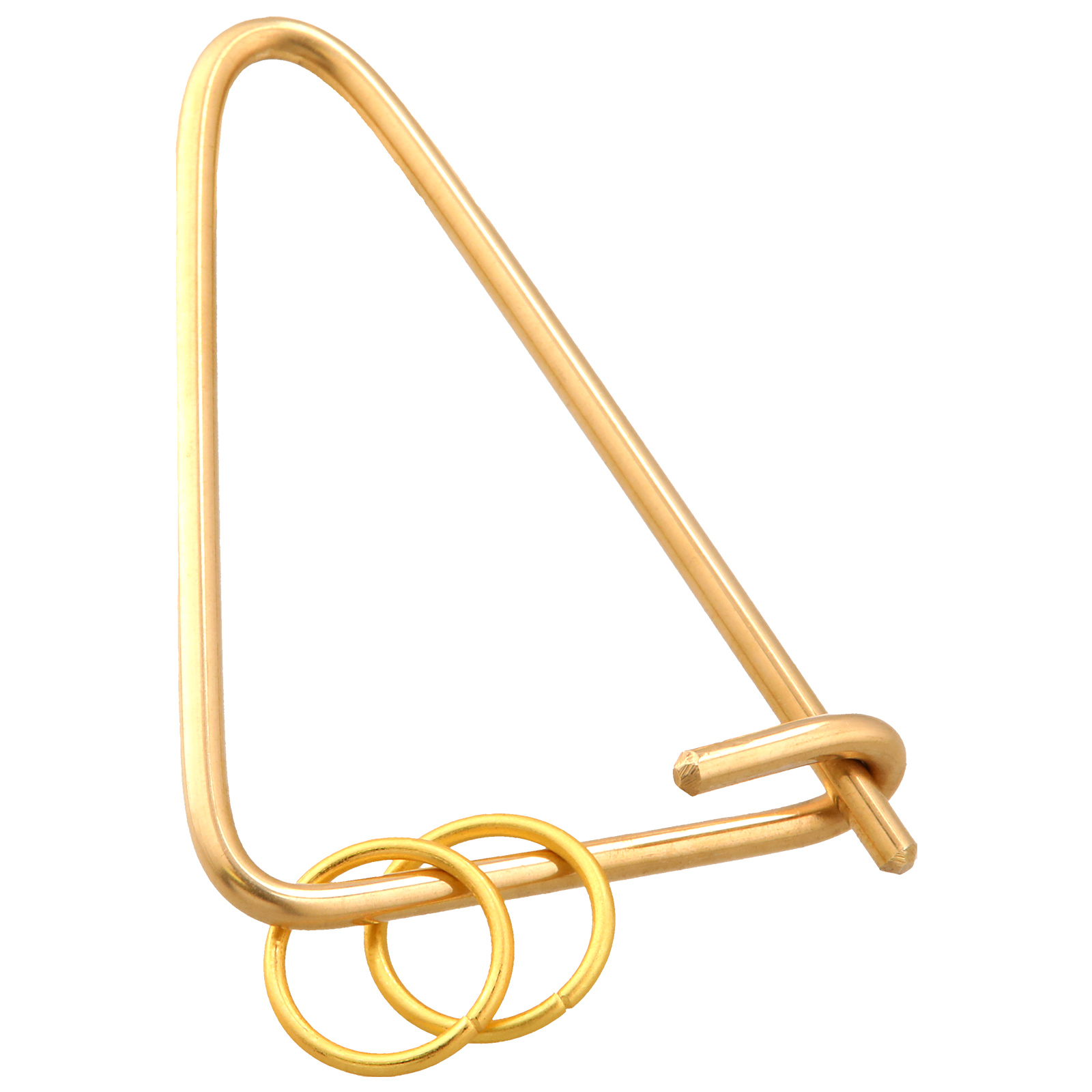 三角キーリング