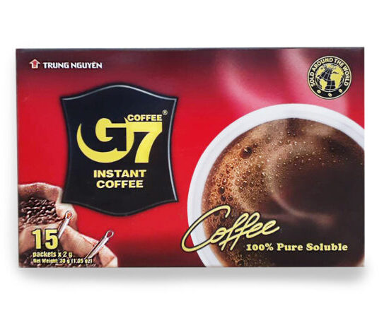G7インスタントベトナムコーヒー ブラックコーヒー  1箱
