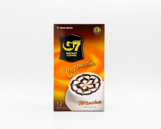 G7 インスタントベトナムコーヒー カプチーノ/モカ (1箱12スティック入り）
