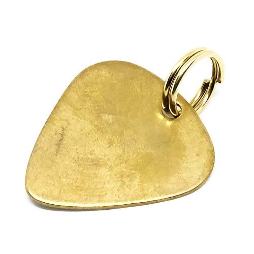 BRASS STORE 真鍮ギターピックキーホルダー