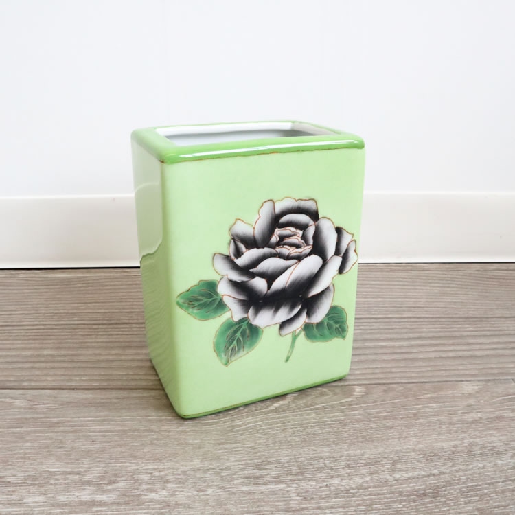 【直送可】アートフラワー・生花 フラワーベース（花瓶）　ペン立て [1点] 【2個セット まとめ買い ポイント消化】
