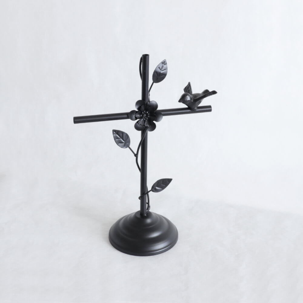 【直送可】アンティーク調 アクセサリースタンド　鳥 [1点] 【2個セット まとめ買い ポイント消化】