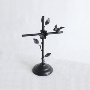 【直送可】アンティーク調 アクセサリースタンド　鳥 [1点] 【3個セット まとめ買い ポイント消化】
