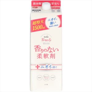 FAフリーアンド柔軟剤 詰替 1500ML 【3個セット まとめ買い ポイント消化】