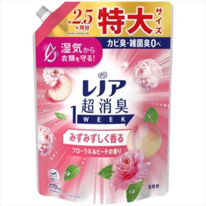 レノア超消臭1Wフローラル&ピーチSL770ML 【3個セット まとめ買い ポイント消化】