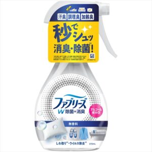 ファブリーズW除菌無香料アルコール成分入370M