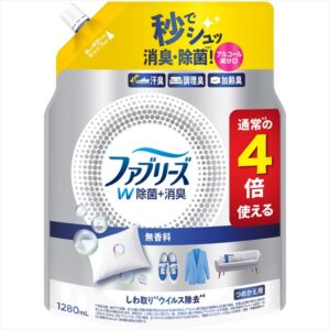 FRW除菌無香料アルコール成分替4回分1280M