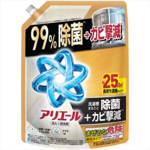 アリエールジェル除菌プラスつめかえ超特大625G 【3個セット まとめ買い ポイント消化】