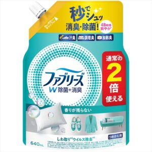 ファブリーズW除菌つめかえ特大サイズ640ML 【3個セット まとめ買い ポイント消化】