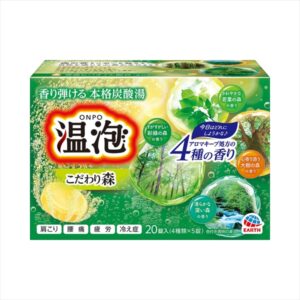 温泡ＯＮＰＯこだわり森炭酸湯２０錠入　　　　　　　 【2個セット まとめ買い ポイント消化】