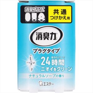 消臭力プラグタイプかえ ナチュラルソープ 20ML 【3個セット まとめ買い ポイント消化】