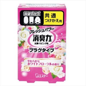 消臭力プラグタイプ付替ホワイトフローラル20ML 【3個セット まとめ買い ポイント消化】
