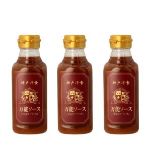 洋食ジャンボ 万能ソース ジンジャーベース 300ml 3本セット 保存料不使用 着色料不使用 神戸 お取り寄せ グルメ ギフト しょうが 爆買