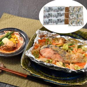 北海道産生鮭切身と帆立バター焼きDセット