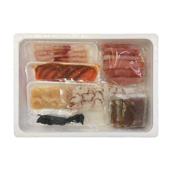 海鮮しゃぶしゃぶセット （生ずわいがに200g、たこ100g