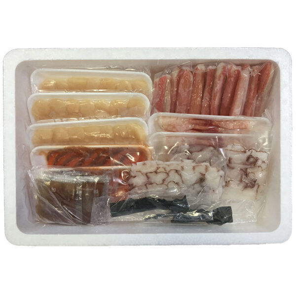 海鮮しゃぶしゃぶセット （生ずわいがに300g、たこ100g