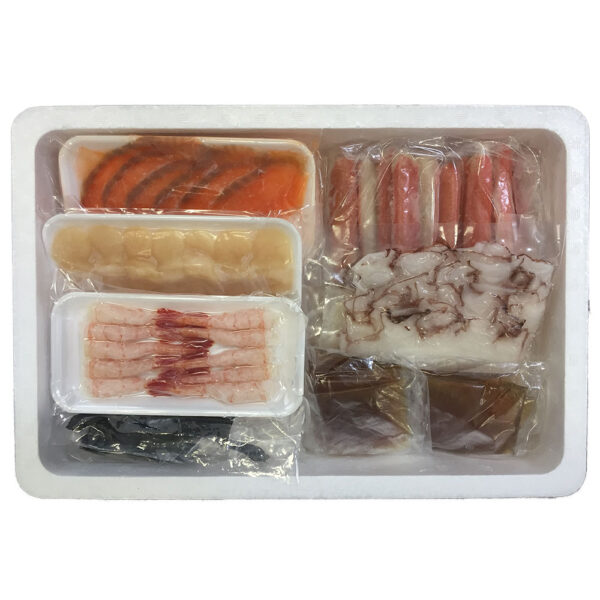 海鮮しゃぶしゃぶセット （生ずわいがに400g、たこ100g