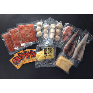 北海道 海鮮キムチ鍋 Bセット (白菜キムチ300g、各種具