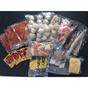 北海道 海鮮キムチ鍋 Eセット (白菜キムチ400g、各種具