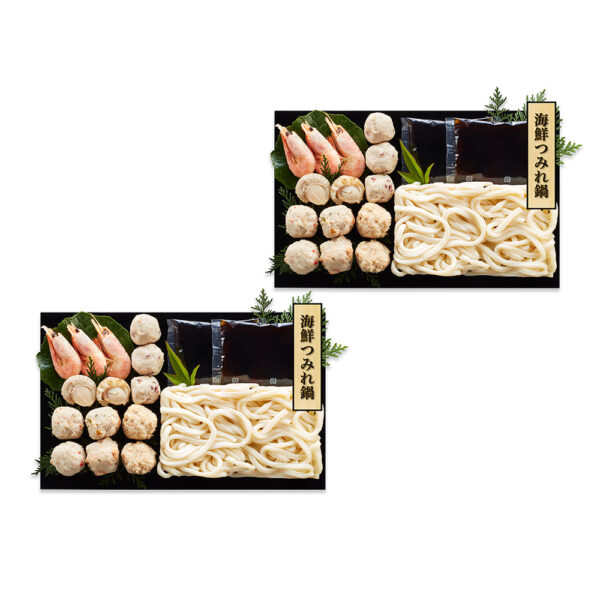 個食用 海鮮つみれ鍋セット 1~2人前×2