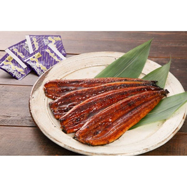 鰻楽 九州産 うなぎ蒲焼 4尾（計560g）