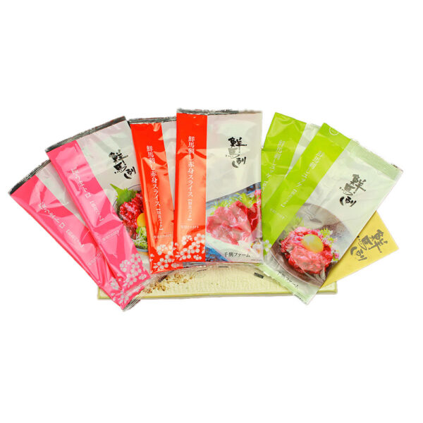 熊本 「千興ファーム」 鮮馬刺しバラエティ3種セット （桜う